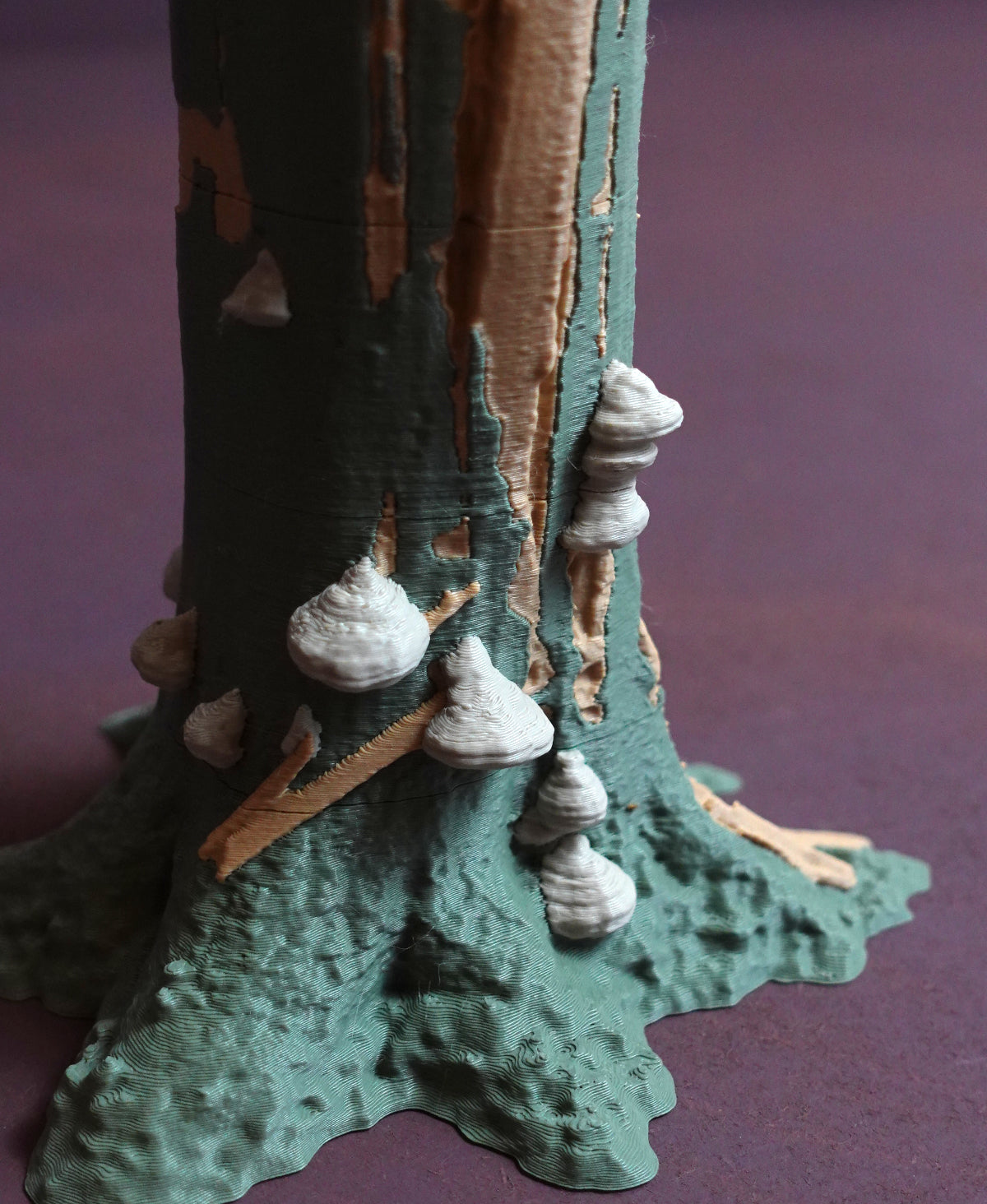 Baumstamm Stiftehalter "Rotbuche" – Naturgetreuer 3D-Scan