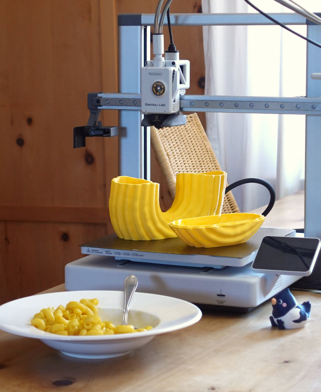 Macaroni-Blumentopf mit Drainagefach – Kreative Pflanzendeko