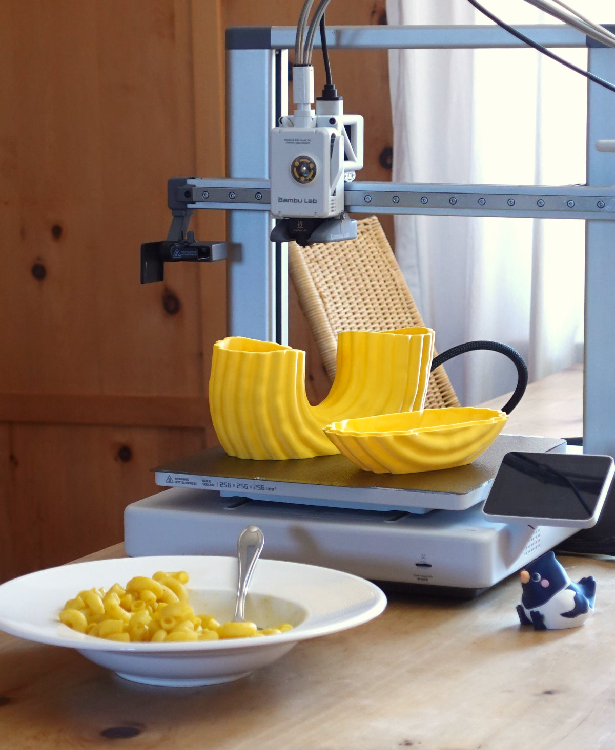 Macaroni-Blumentopf mit Drainagefach – Kreative Pflanzendeko