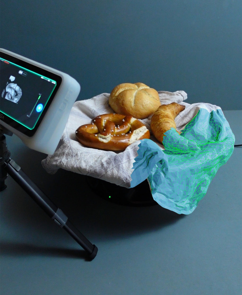 Gebäck Kühlschrankmagnete – Croissant, Brezel & Brötchen