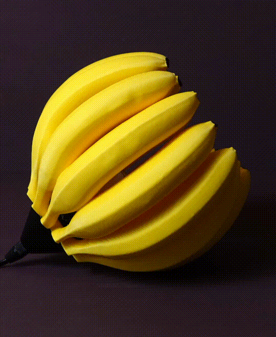 Bananenbündel Tischlampe – Naturgetreues Frucht-Lichtobjekt