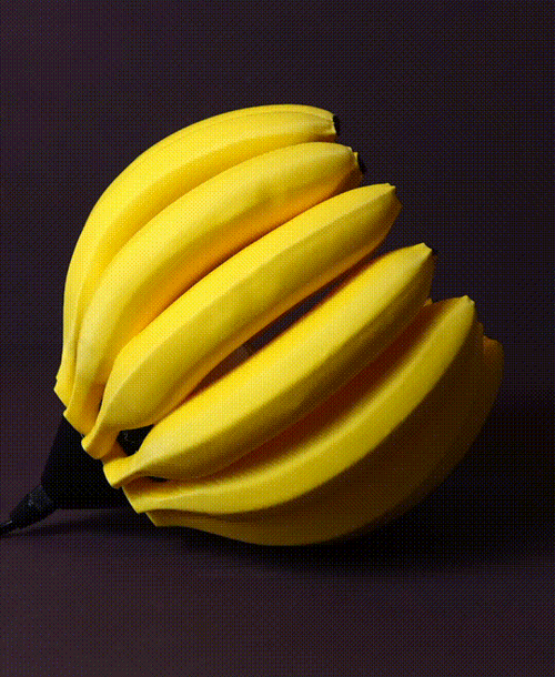 Bananenbündel Tischlampe – Naturgetreues Frucht-Lichtobjekt
