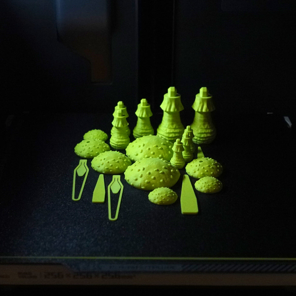 Mini-Pilz Bundle – Lesezeichen, Schlüsselanhänger & Deko (4 Arten)