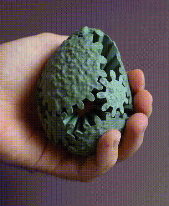 Avocado Zahnrad-Ball Fidget Toy – Entspannendes Spielzeug