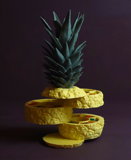 Ananas-Organizer – Aufbewahrung für Schmuck & Kleinkram