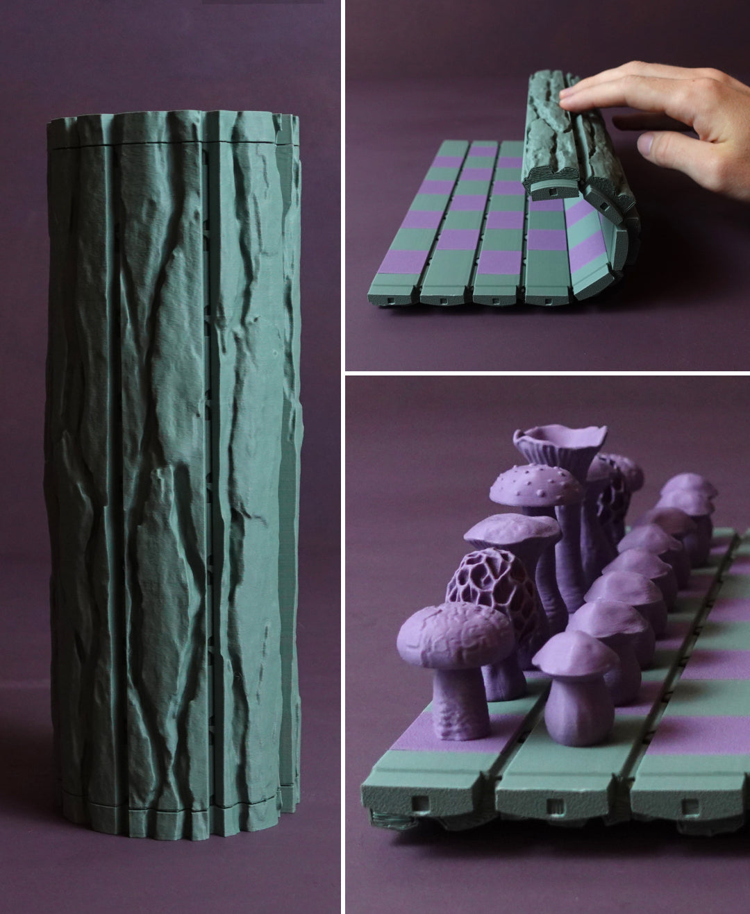 Wald-Schachspiel – Vollständig im 3D-Druck gefertigt