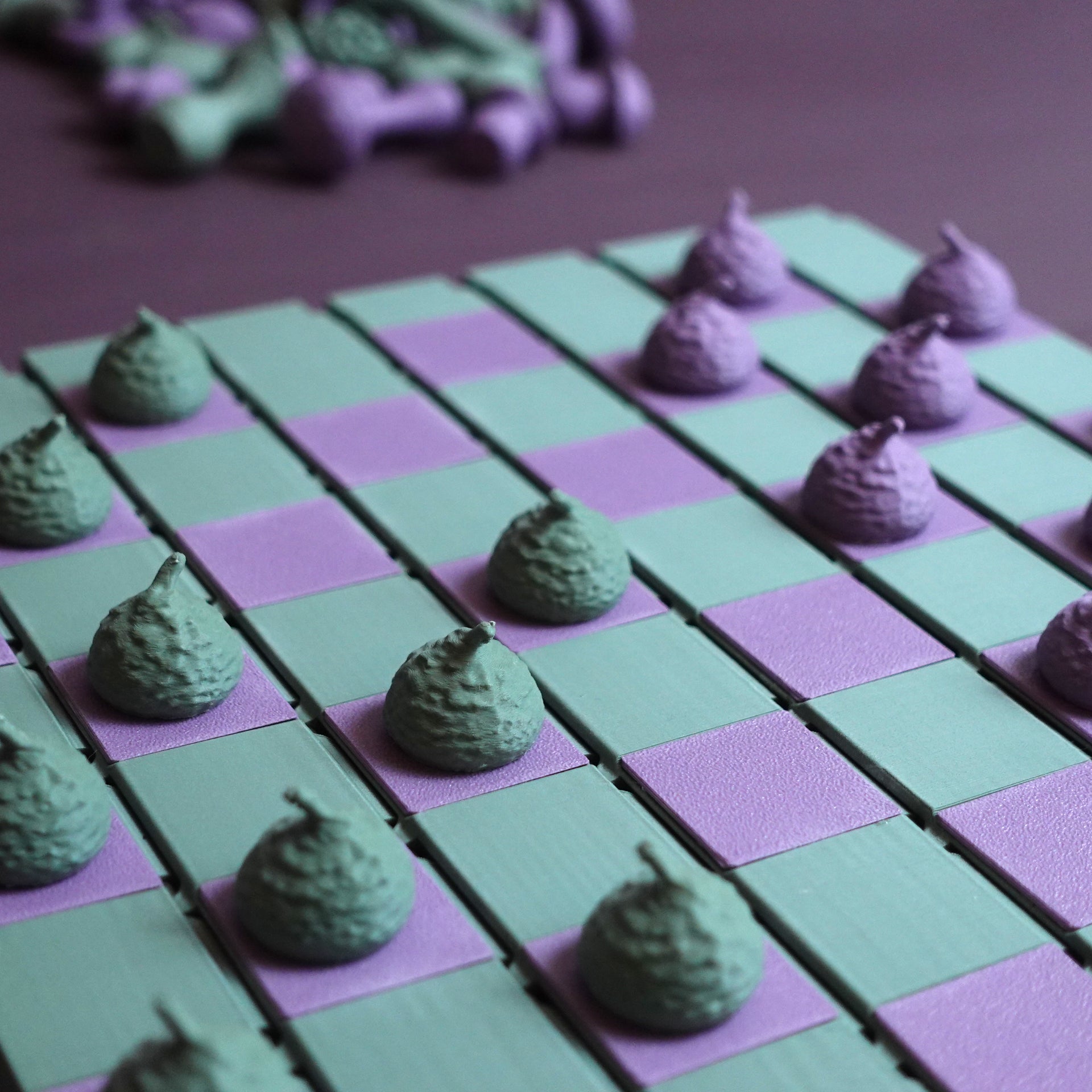 Wald-Schachspiel – Vollständig im 3D-Druck gefertigt