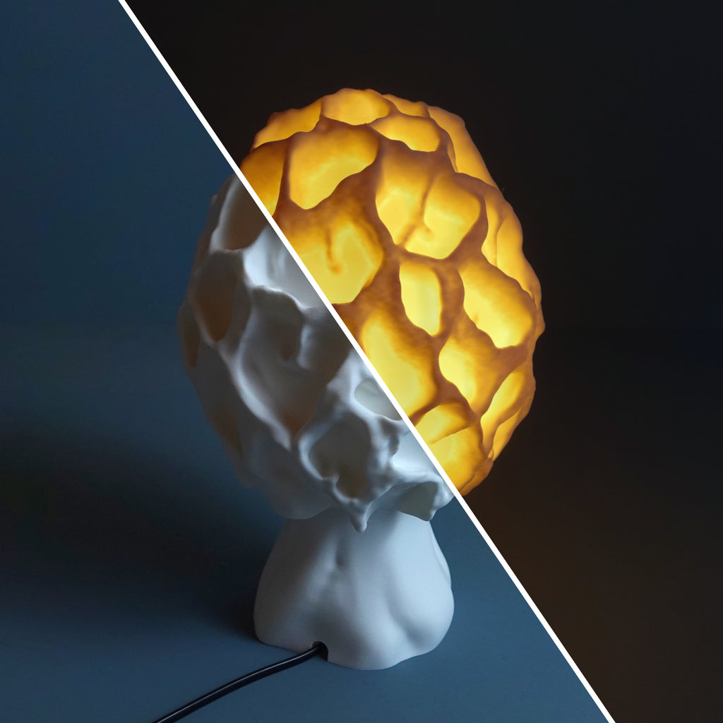 Morchel Tischlampe "Morchella Esculenta" – Pilz-Stimmungslampe
