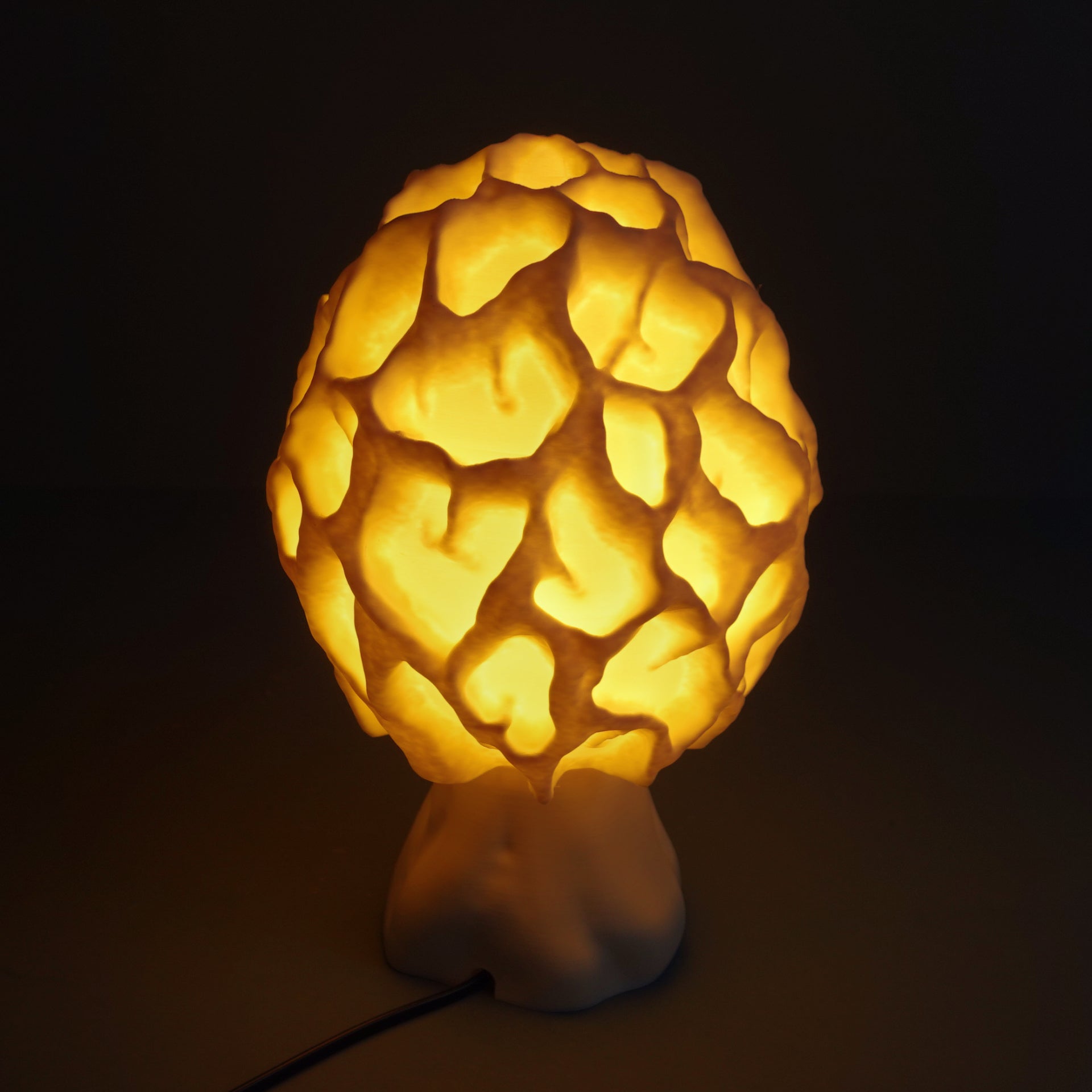 Morchel Tischlampe "Morchella Esculenta" – Pilz-Stimmungslampe