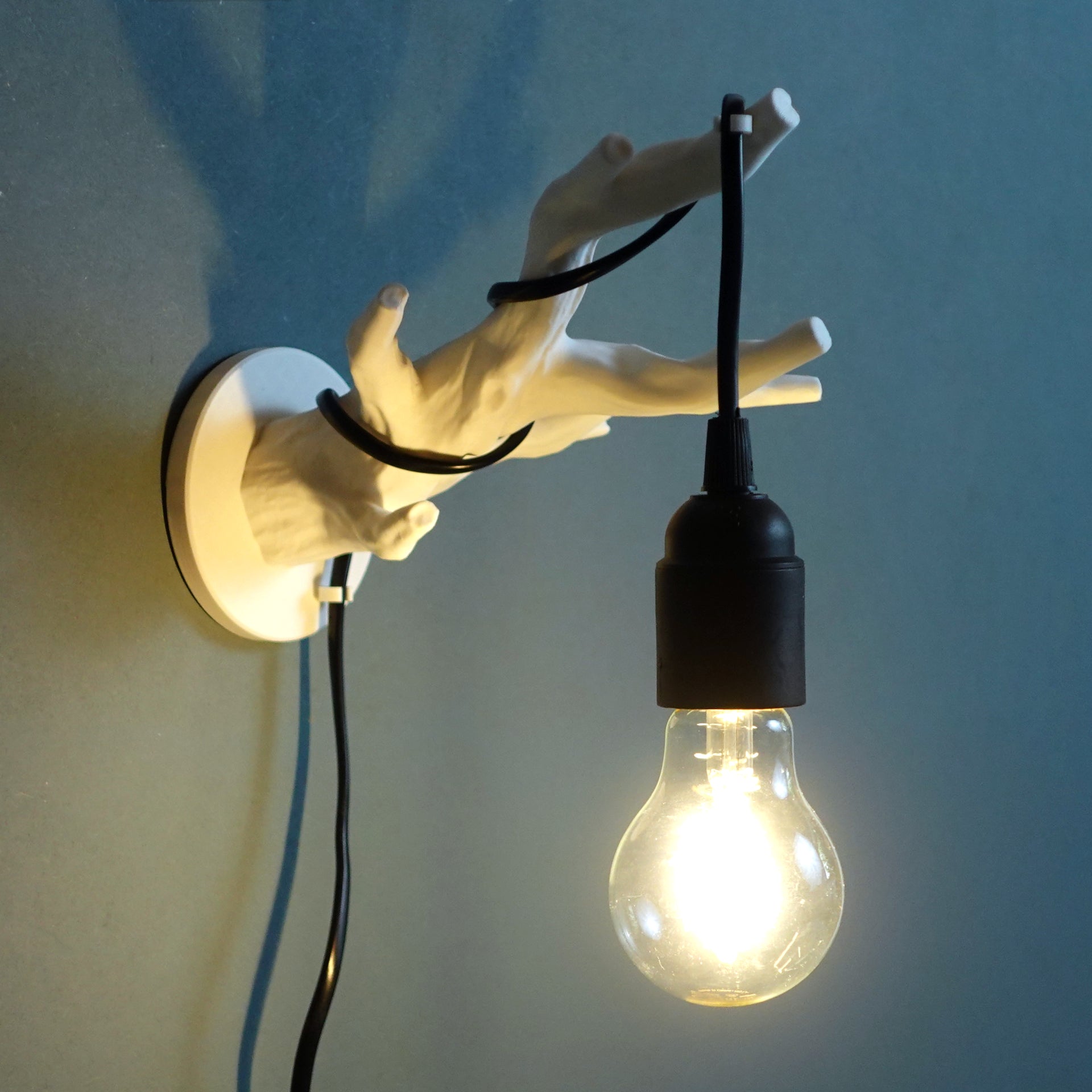Wandlampe "Robur Tree" – Eichenast Wandleuchte
