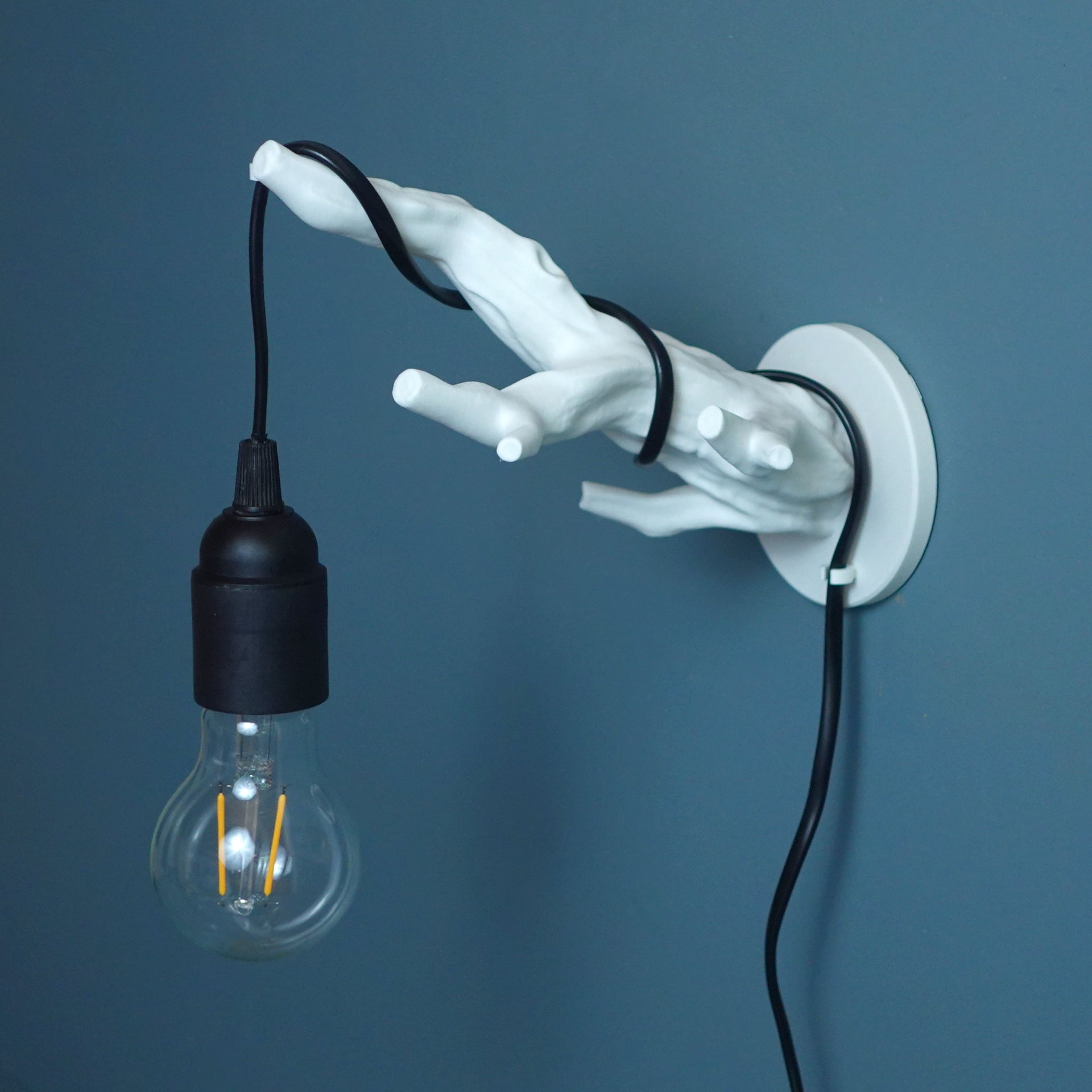 Wandlampe "Robur Tree" – Eichenast Wandleuchte