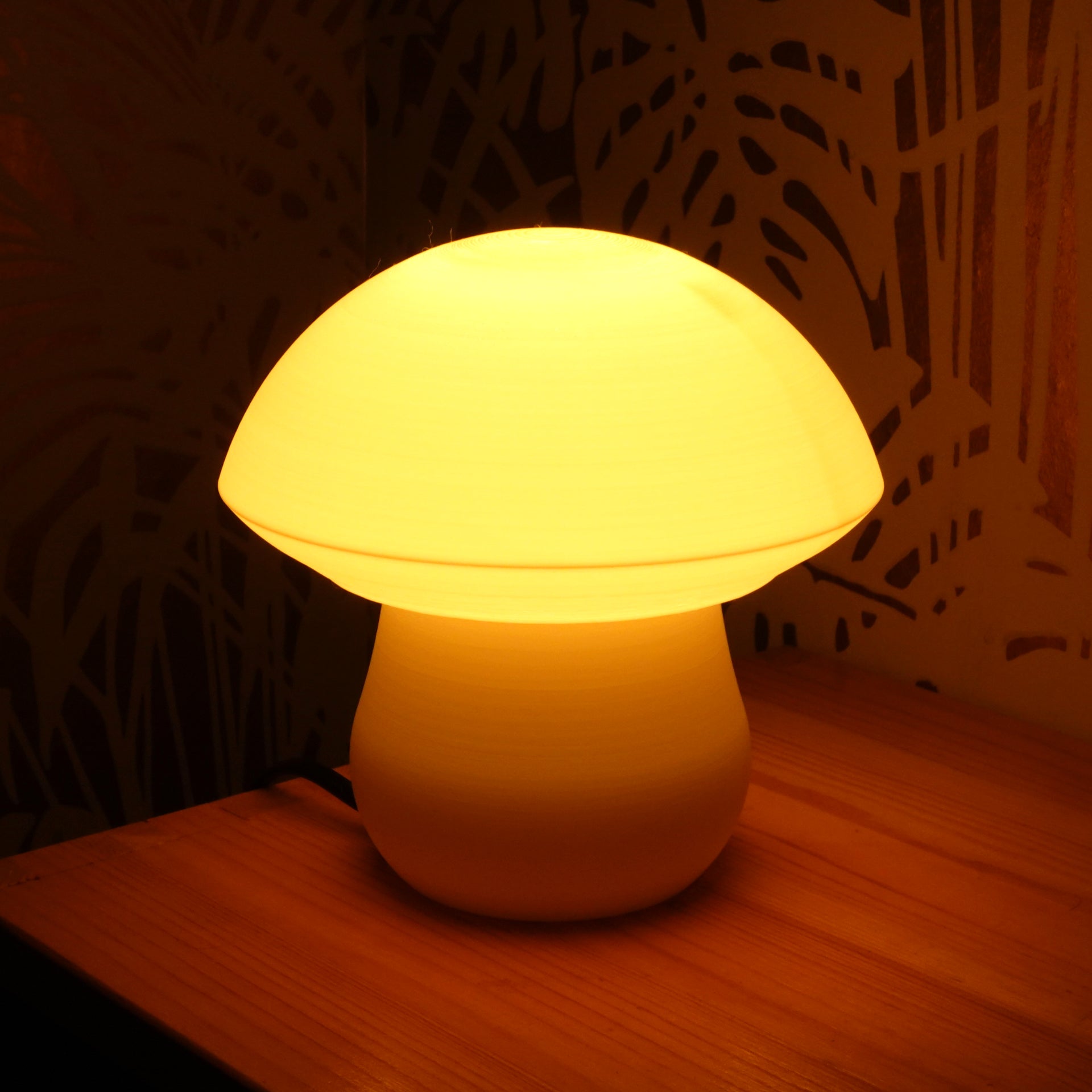 Steinpilz Tischlampe Parametrisch "Boletus Edulis" – Anpassbar