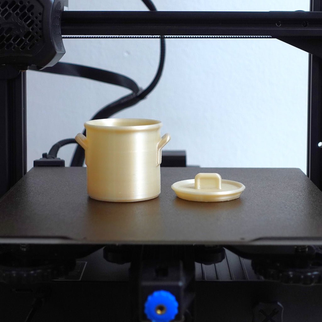 Espressotasse "Spaghetti" – Espresso im Topf-Design
