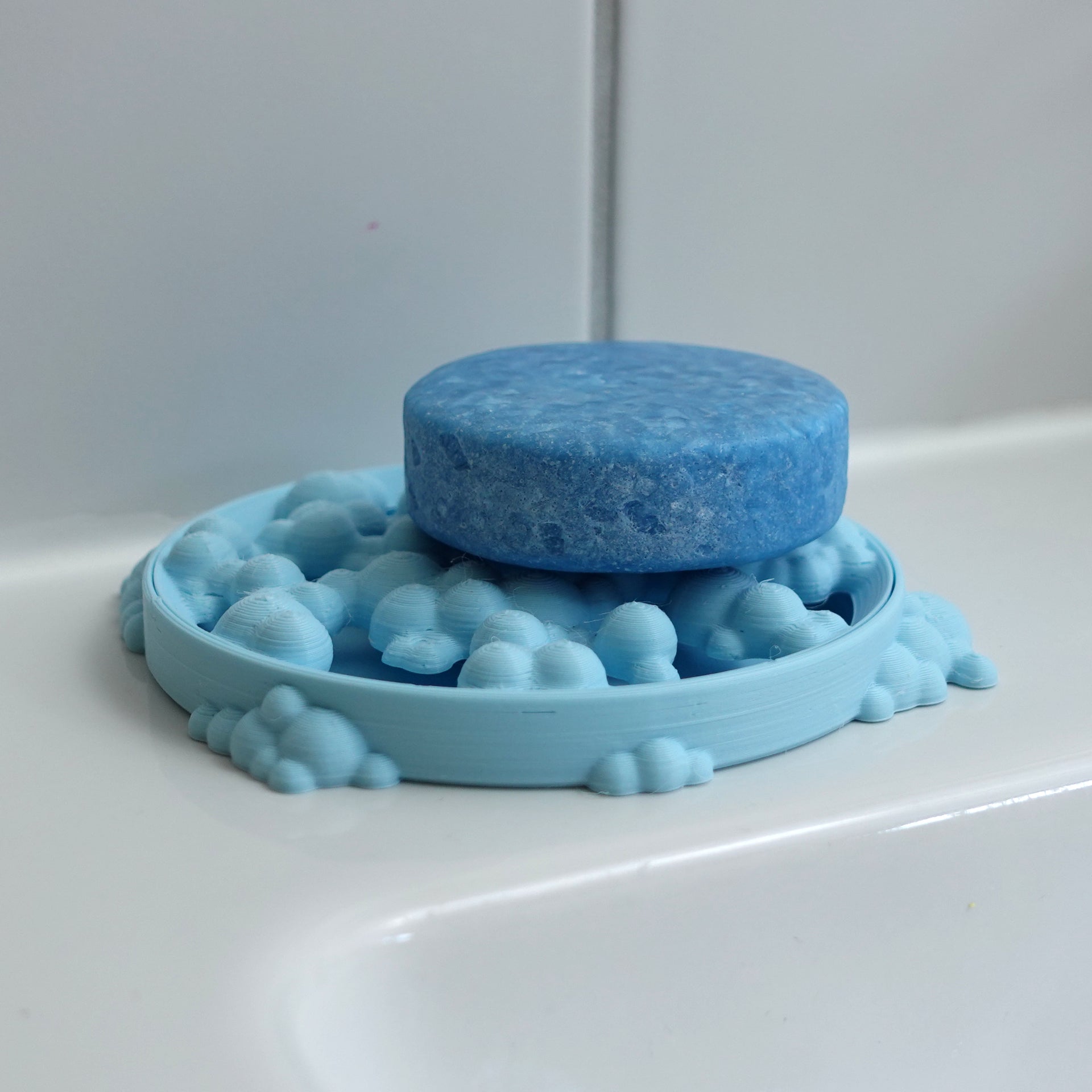 Seifenschale "Bubbles" mit Drainage – Elegantes Bad-Accessoire