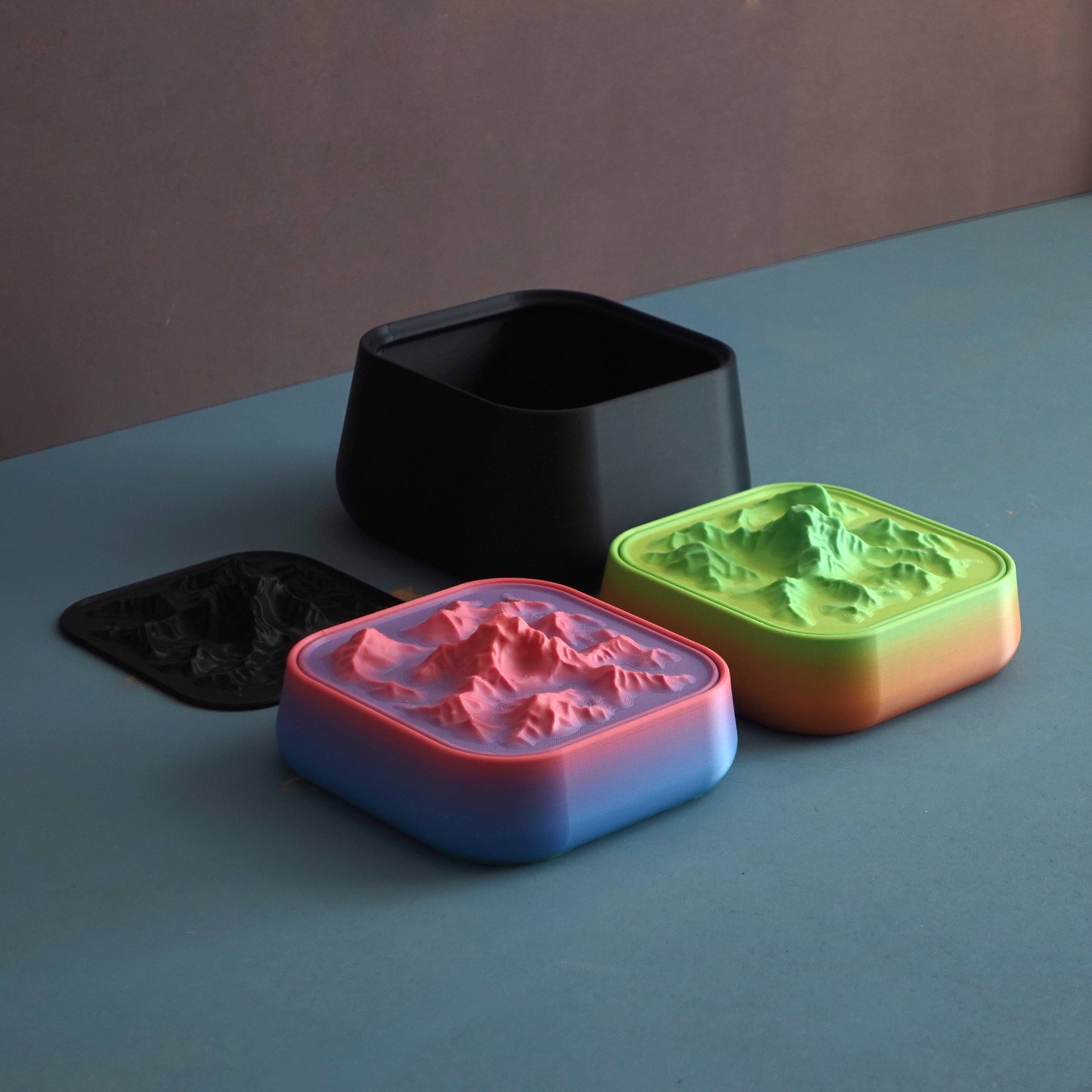 Box & Bio-Mülleimer "Montagne" – Multifunktionale Küchenbox