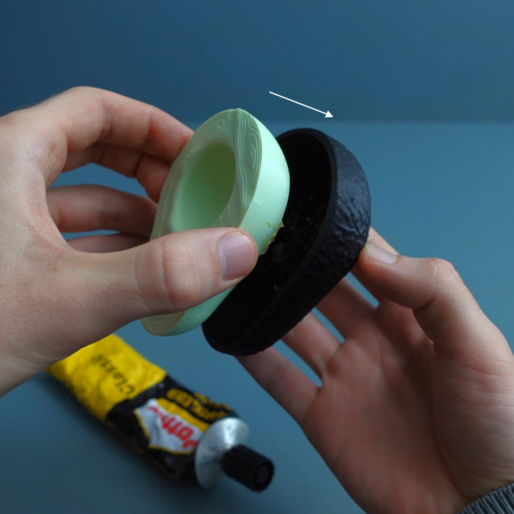 Avocado Eierbecher mit extra Deckelablage – Frühstücks-Highlight