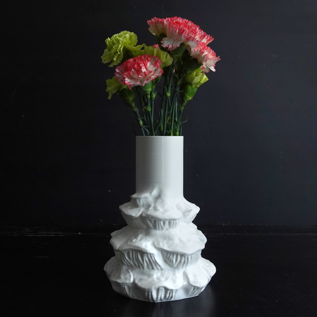 Pilz Vase "Gleophyllum Abietinum" – Einzigartige Blumenvase