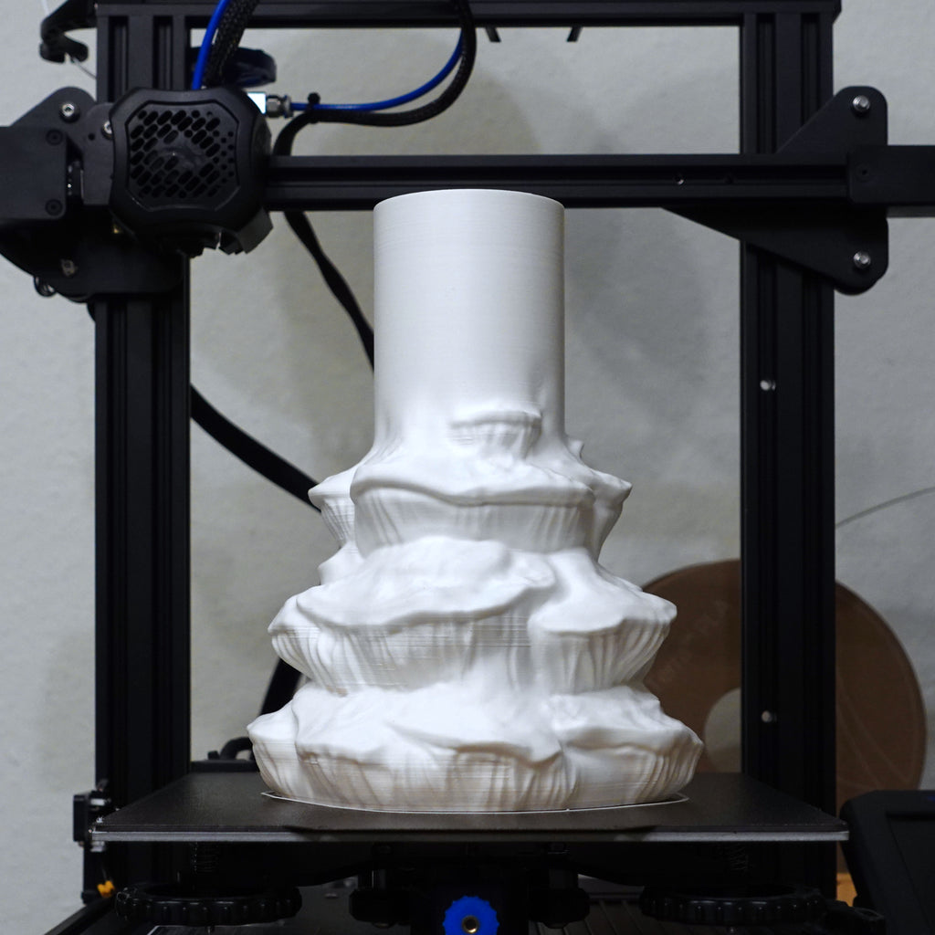 Pilz Vase "Gleophyllum Abietinum" – Einzigartige Blumenvase