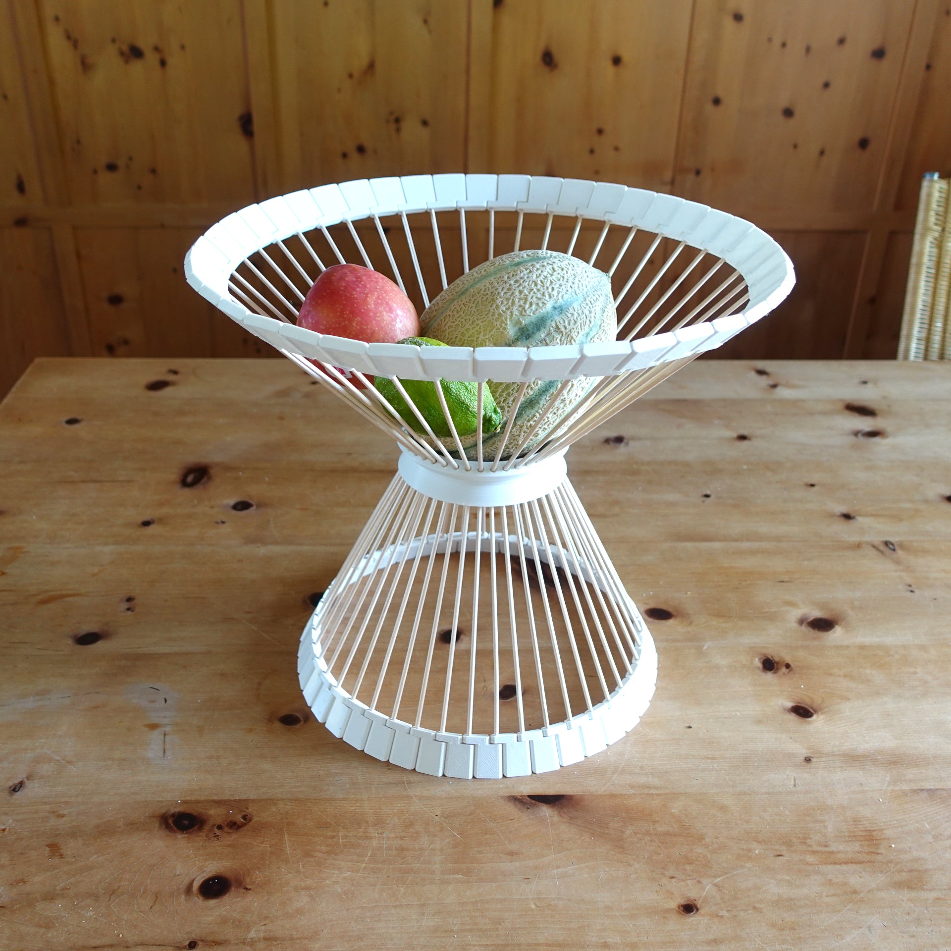 Obstschale "Wind" – Elegante Schale im Winddesign