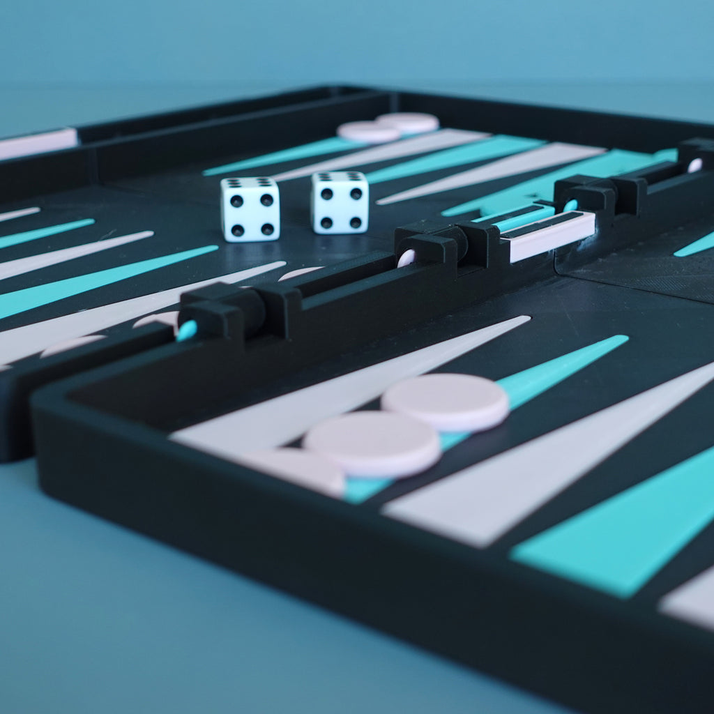 Backgammon-Set – Vollständig im 3D-Druck gefertigt