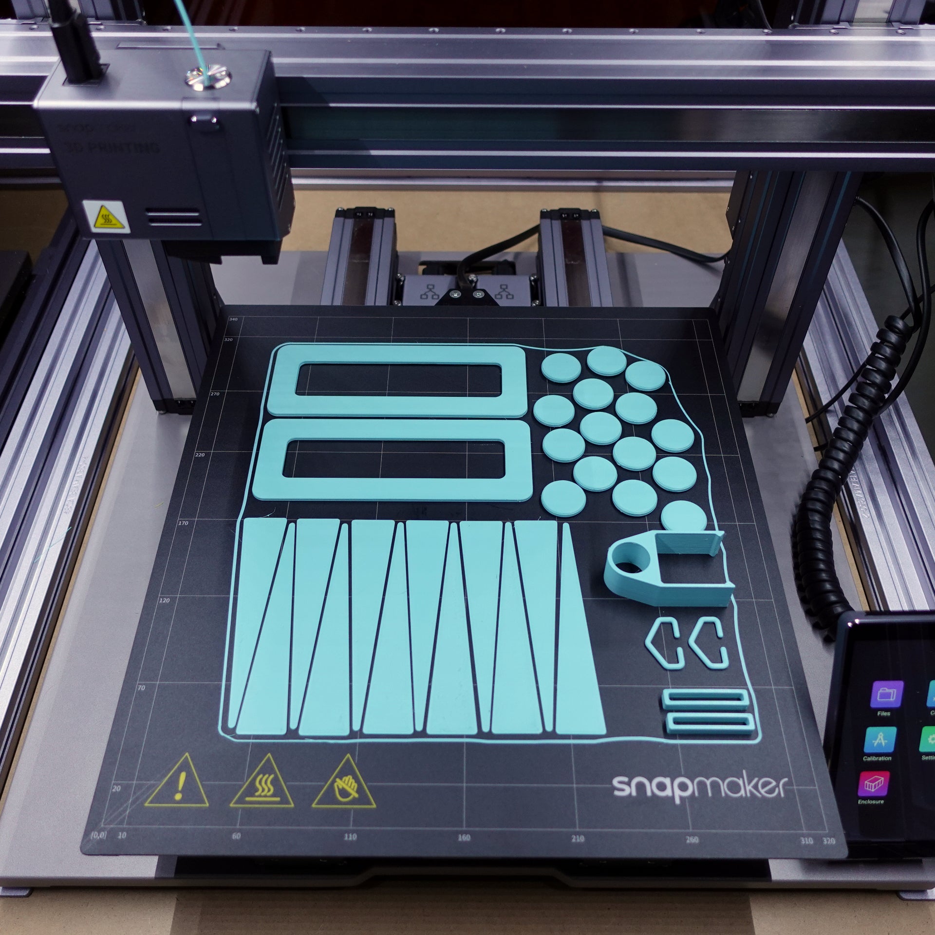 Backgammon-Set – Vollständig im 3D-Druck gefertigt