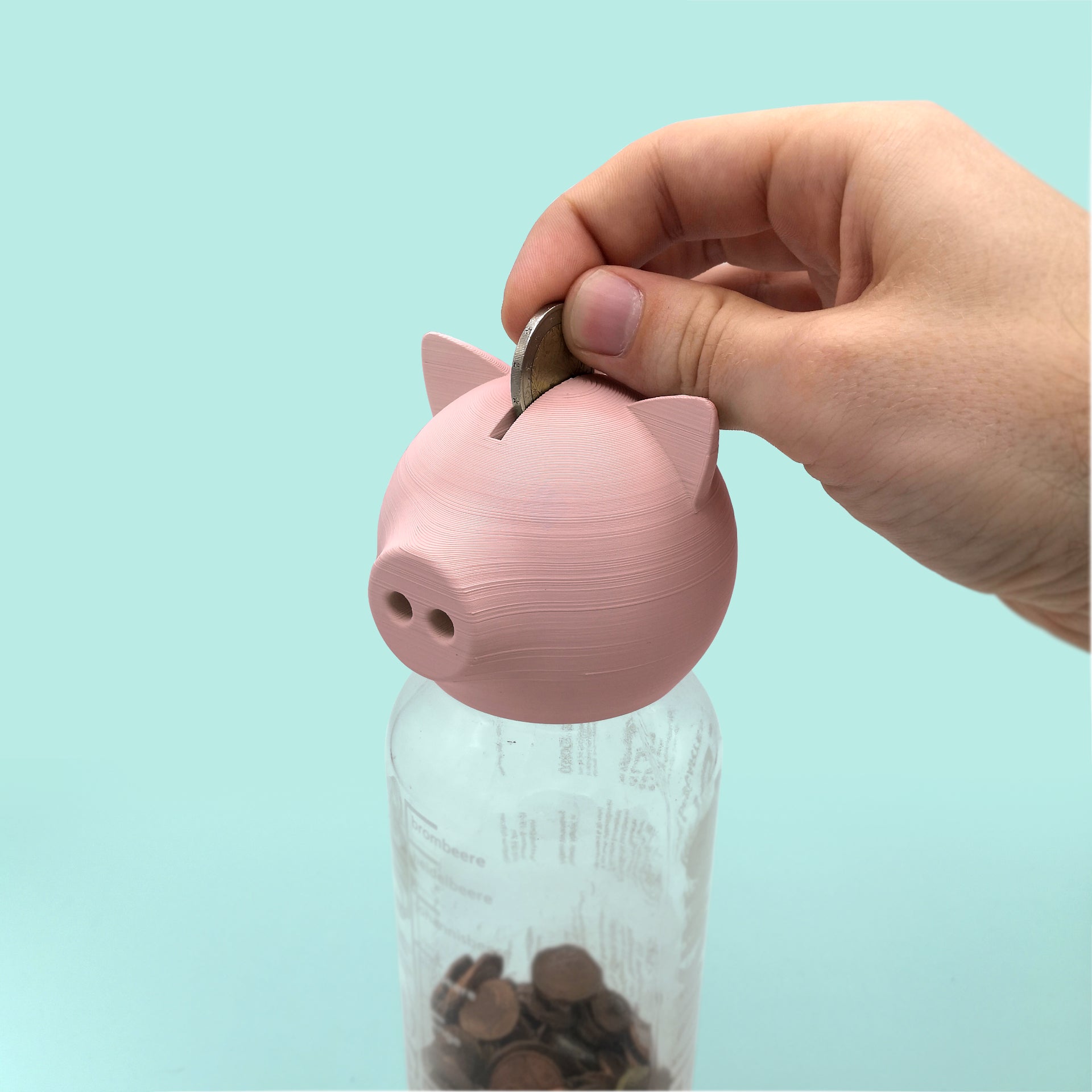 Obst-Sparschwein – Fruchtiges Sparschüsselchen