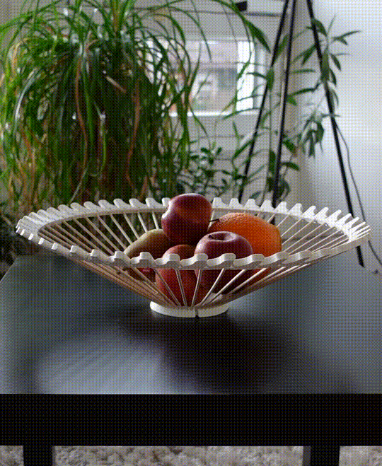 Obstschale "Sun" – Sonnige Dekorationsschale
